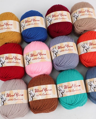 100 cashmere wool yarn pack - cashmere, (pack